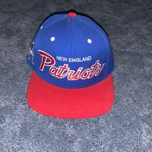 Vintage New England Patriots Mitchell and Ness Hat